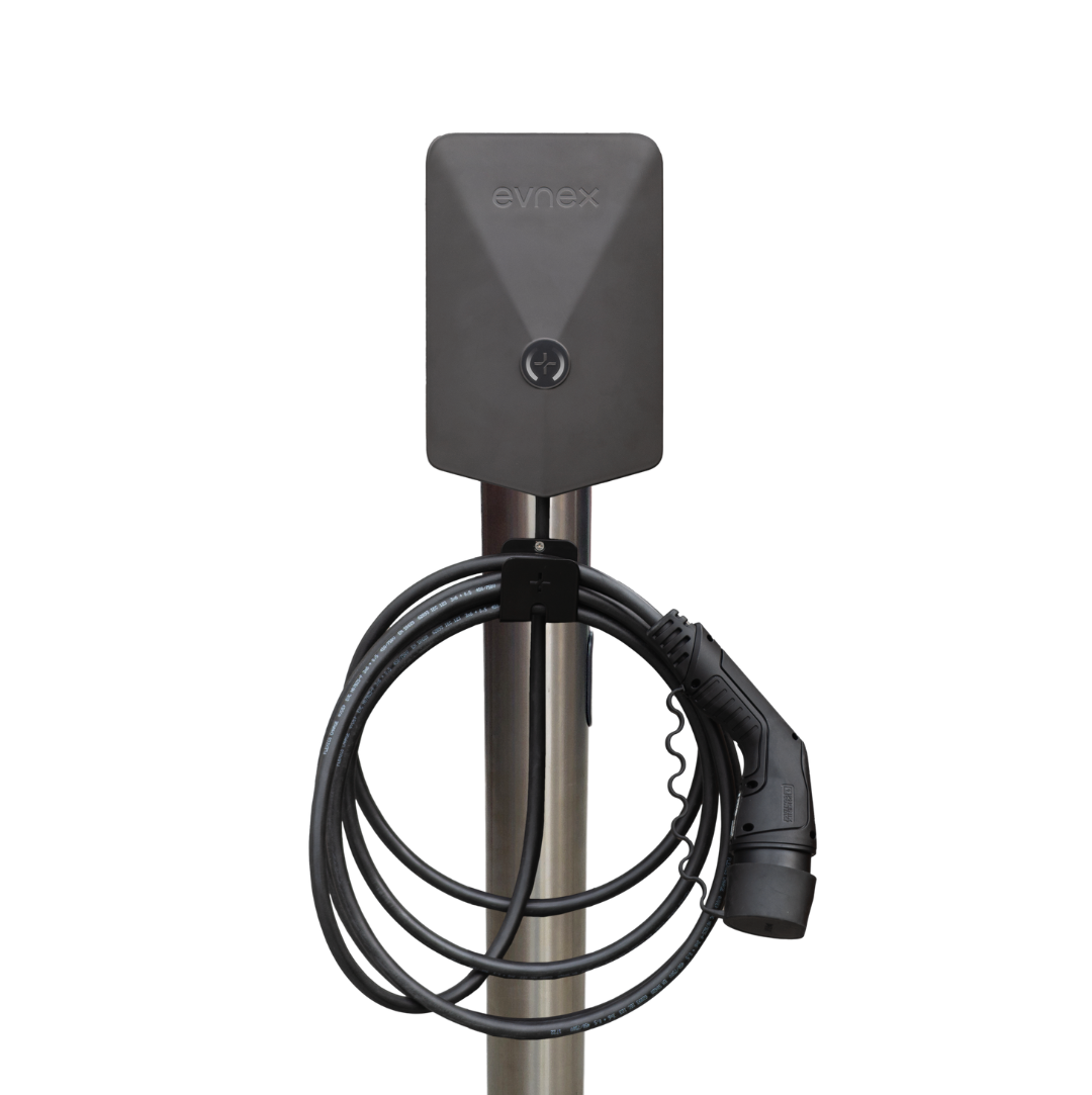 Evnex charger mounting post