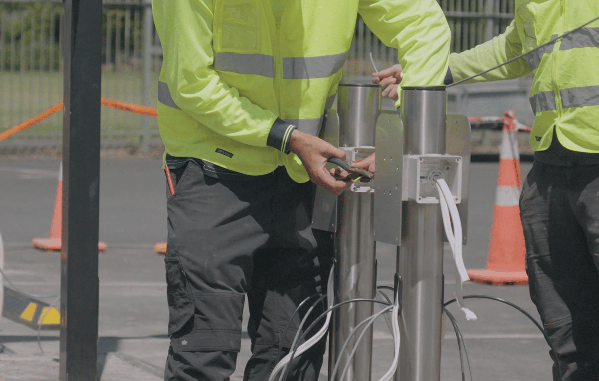 GYRO-EV Charger Mounting Posts New Zealand
